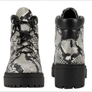Marc Fisher | Shoes | New Marc Fisher Ltd Nula 2 Hiking Boot  MARC FISHER Nula Leather Hiking Boots Black Sz 8 main image 0